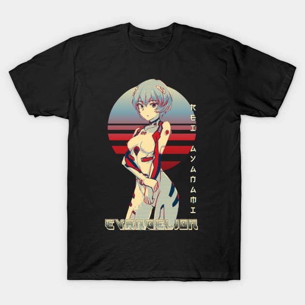 Rei Ayanami T-Shirt by Retrostyle